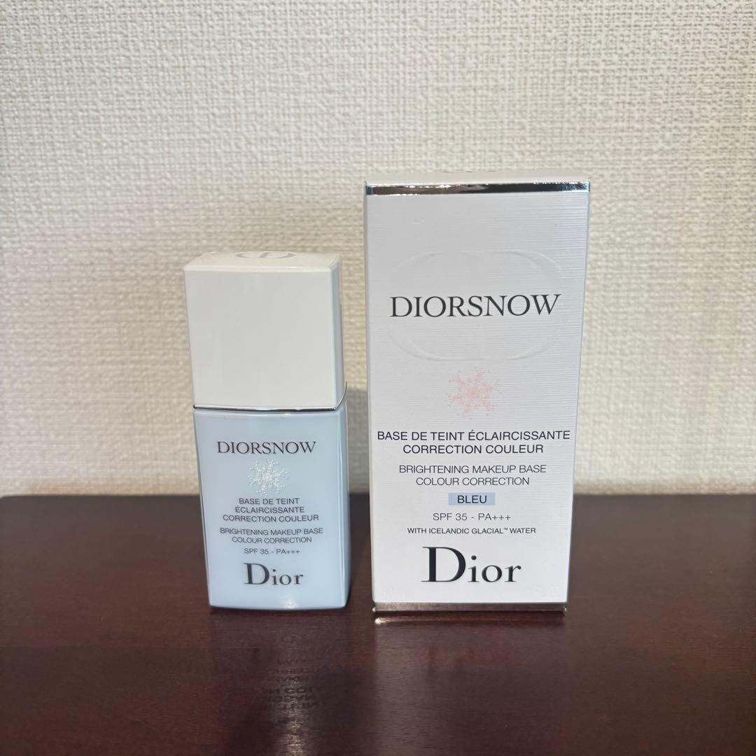 【新品未開封】Dior スノーメイクアップベースUV35 ブルー