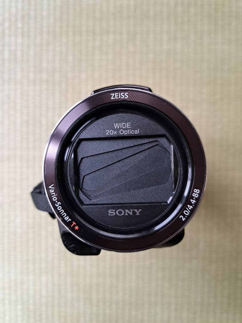 【ジャンク品】SONY Handycam 4K ビデオカメラ　FDR-AX40