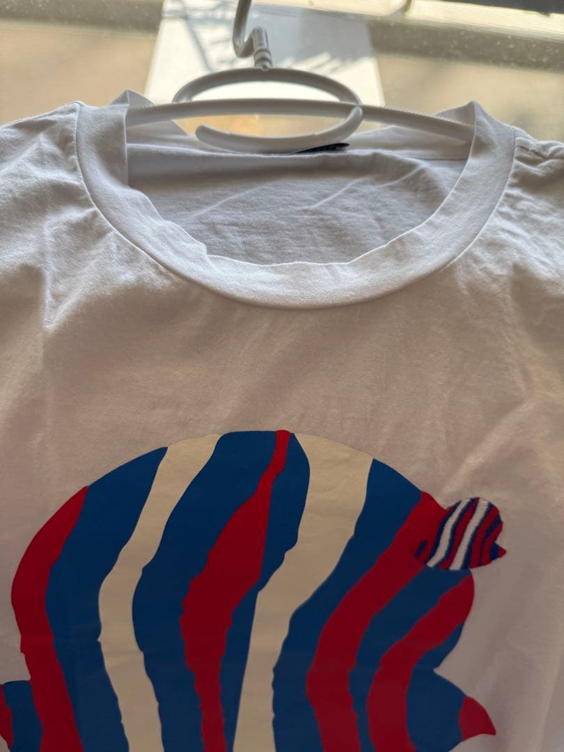 MONCLER ストライプ Tシャツ ホワイト