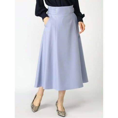 【美品】ANAYI　アナイ ストレッチ カルゼ フレアスカート