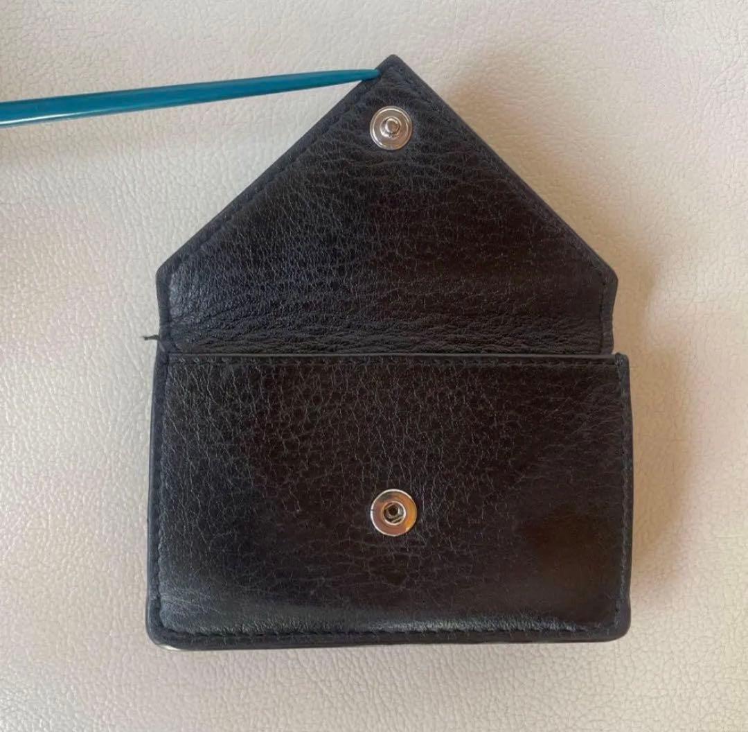 BALENCIAGA ブラック三つ折り財布
