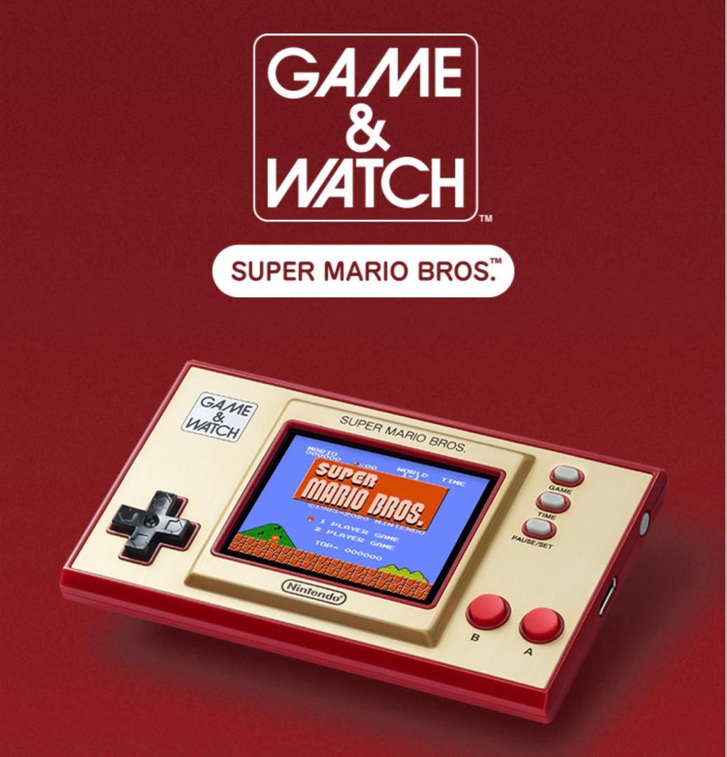 【新品未開封】ゲーム&ウォッチ スーパーマリオブラザーズ Amazon限定特典付