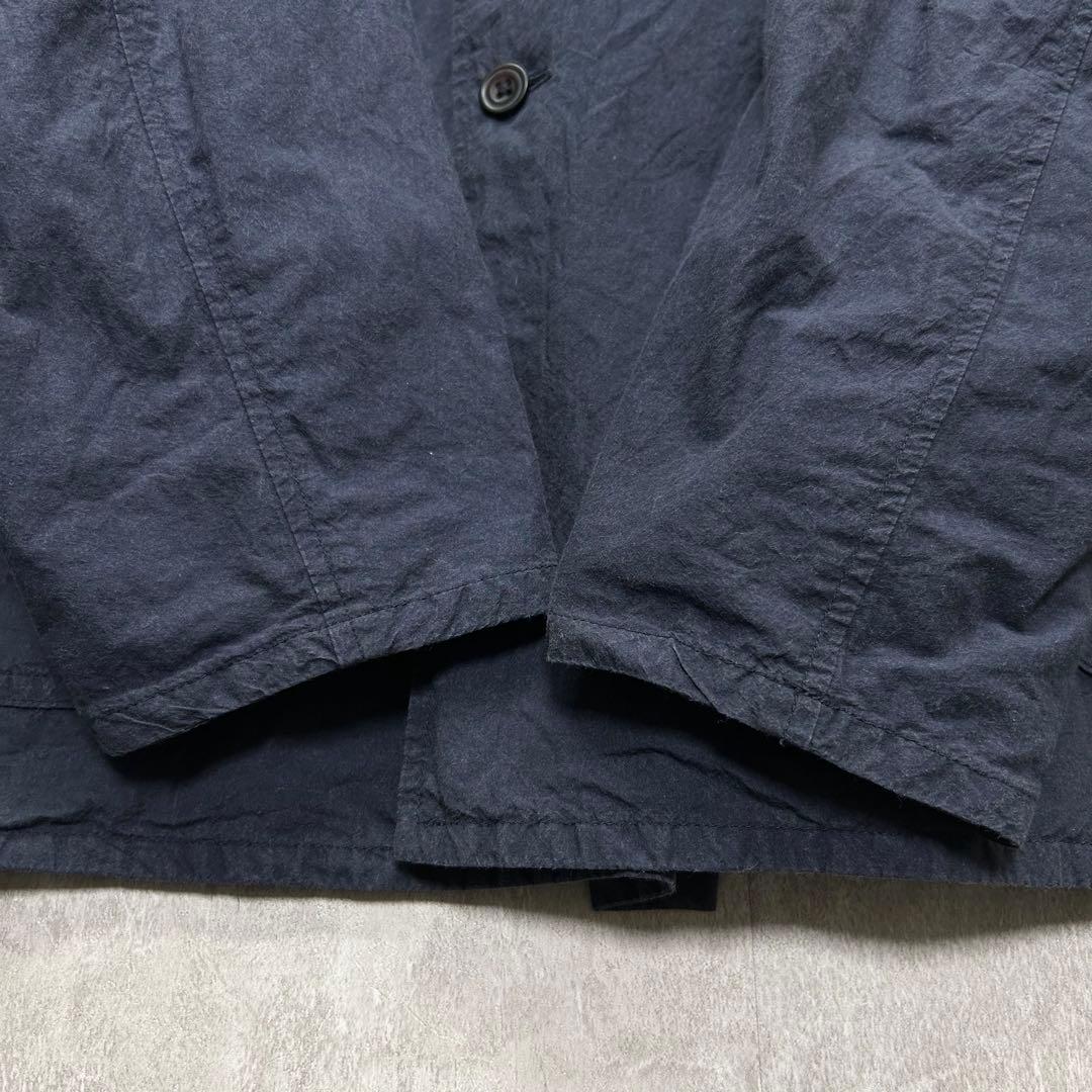 COMOLI 15SS コットン ダブル セットアップ ネイビー コモリ