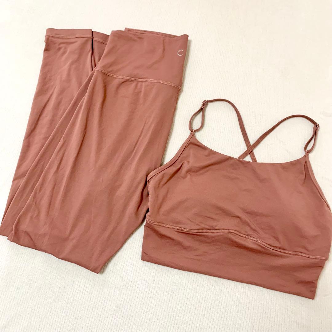 Chacott BALANCE スキントップ　スキンレギンス　C BASIC M