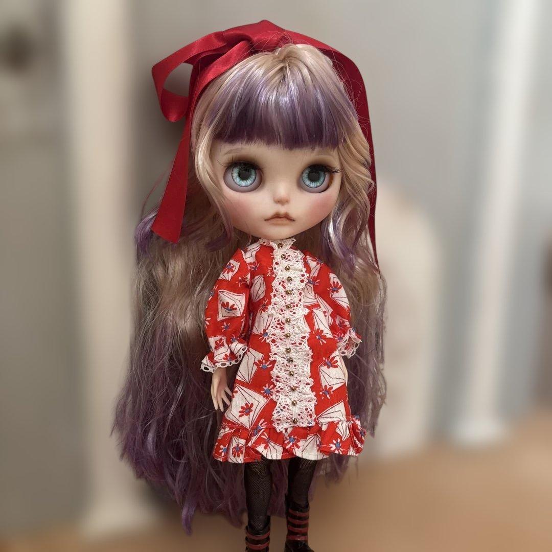 カスタムアイシードール 染色パープル　本体のみ