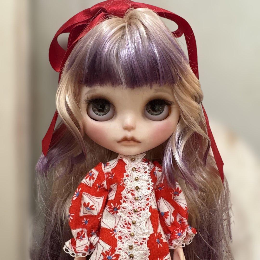 カスタムアイシードール 染色パープル　本体のみ
