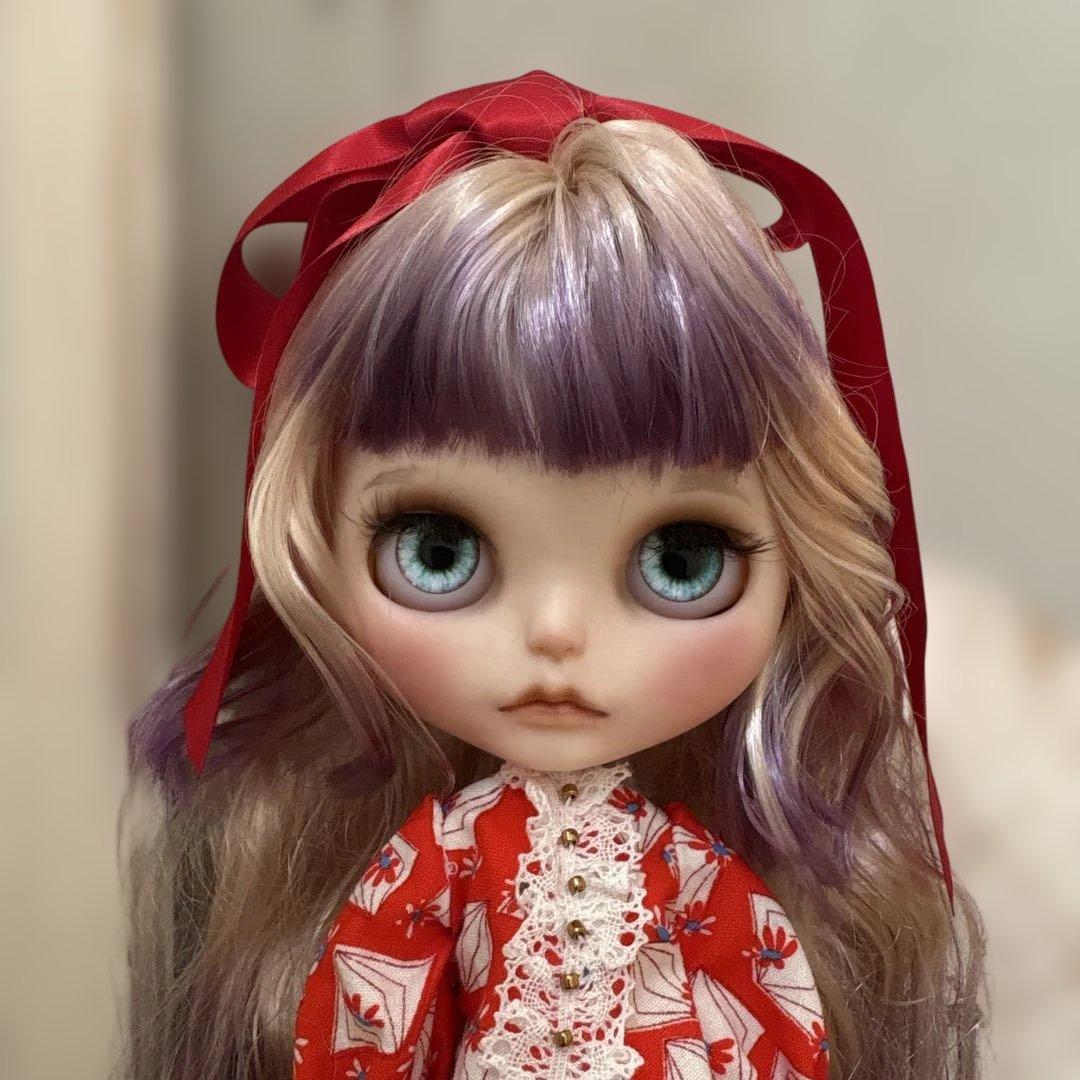 カスタムアイシードール 染色パープル　本体のみ