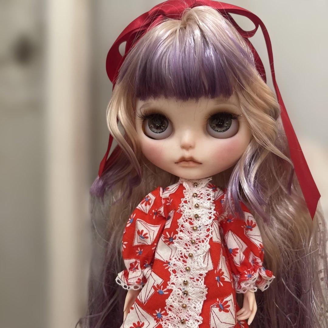 カスタムアイシードール 染色パープル　本体のみ