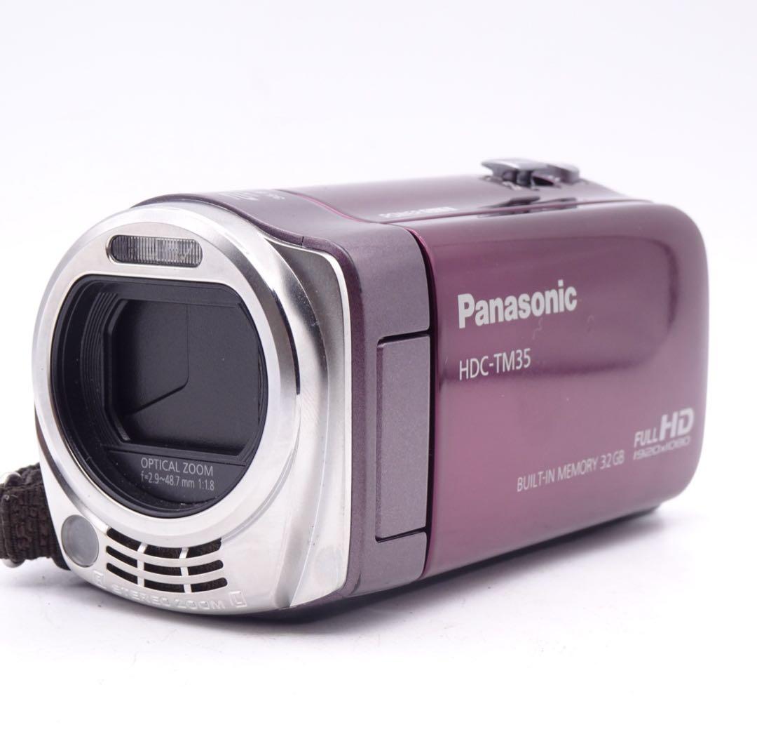 【動作確認済】 Panasonic HDC-TM35 ハンディカム ビデオカメラ