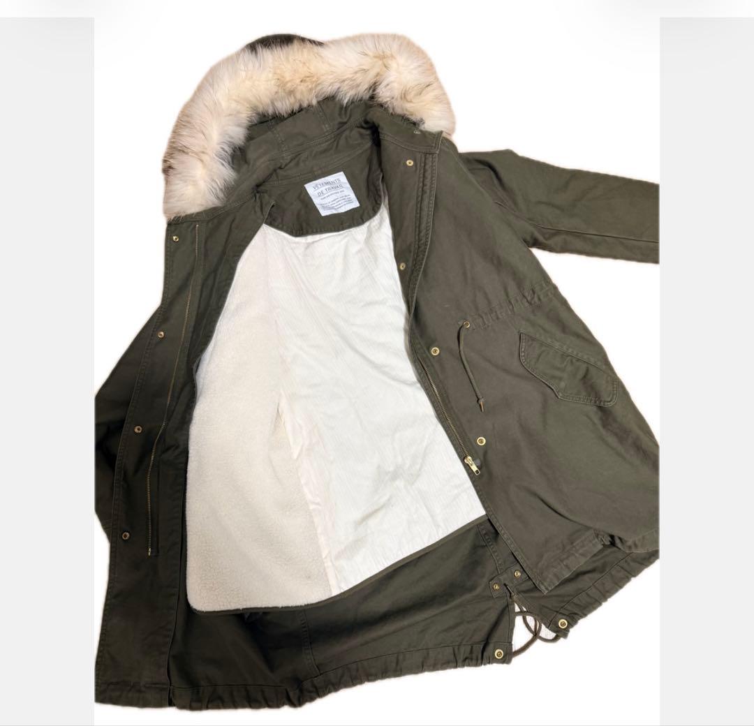 ⭐️美品　イエナ　ヴェトモン　 ファー付　モッズコート ライナー付　5way