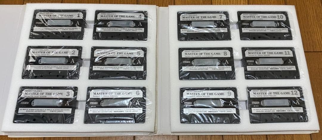 S*N様 イングリッシュアドベンチャー3つのカセットテープと2つのテキスト