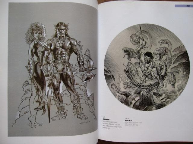 Sketchbook　Boris Vallejo Julie Bell