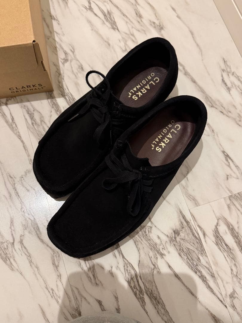 CLARKS ORIGINALS Wallabee 黒