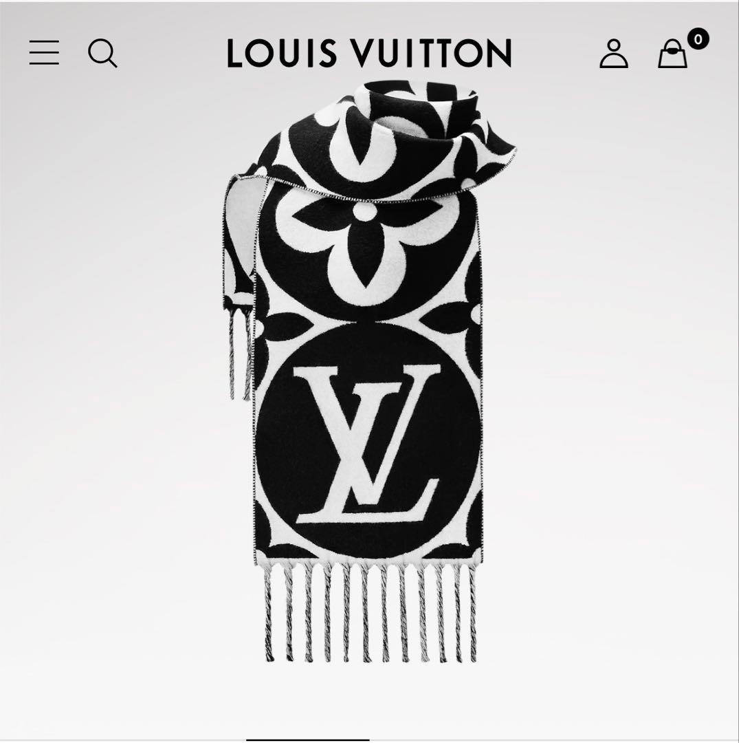Louis Vuitton マフラー・LV メダリオン