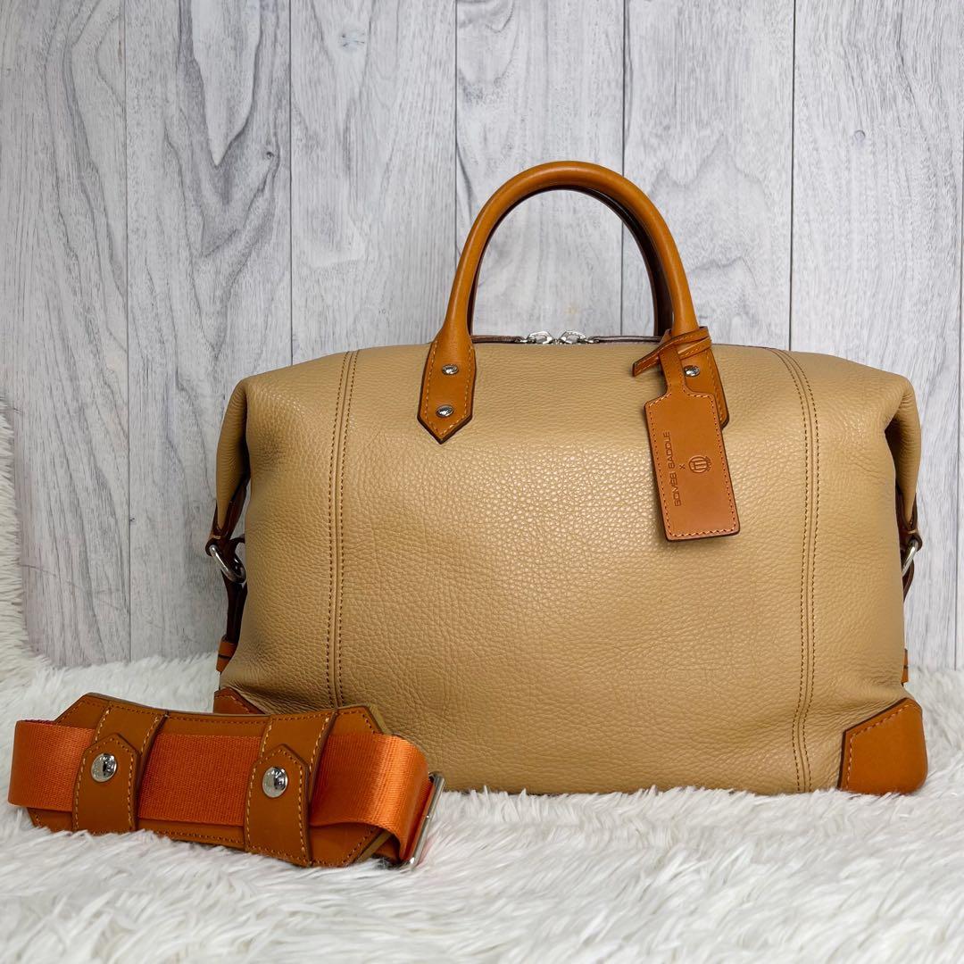 希少♡限定品♡美品♡SOMES SADDLE×HT LABEL ボストンバッグ