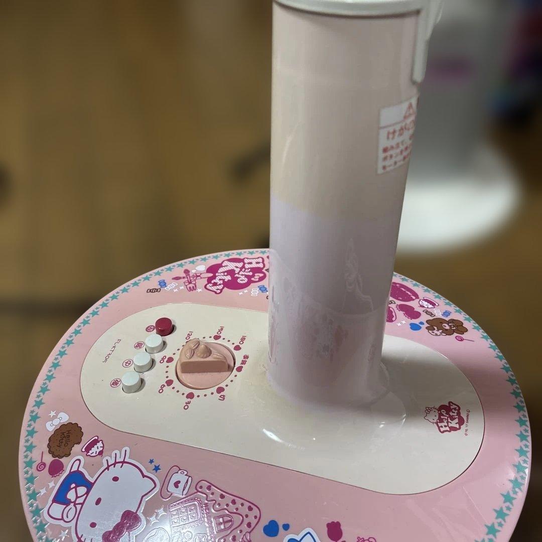 ハローキティ　サンリオ　30cm リビング扇　扇風機　レトロ　FL-KT305