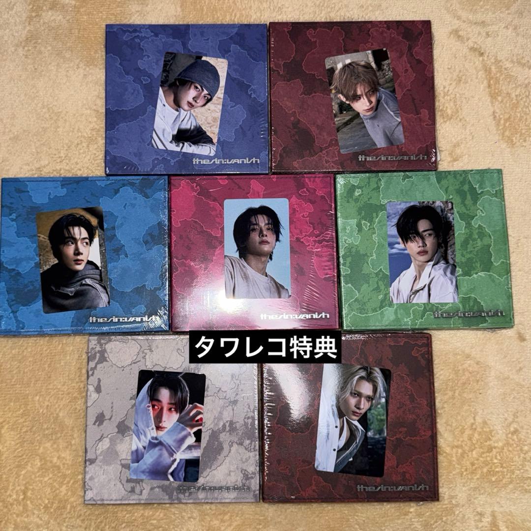 ENHYPEN 7枚セット×4 THE SIN: VANISH 28枚　特典付き