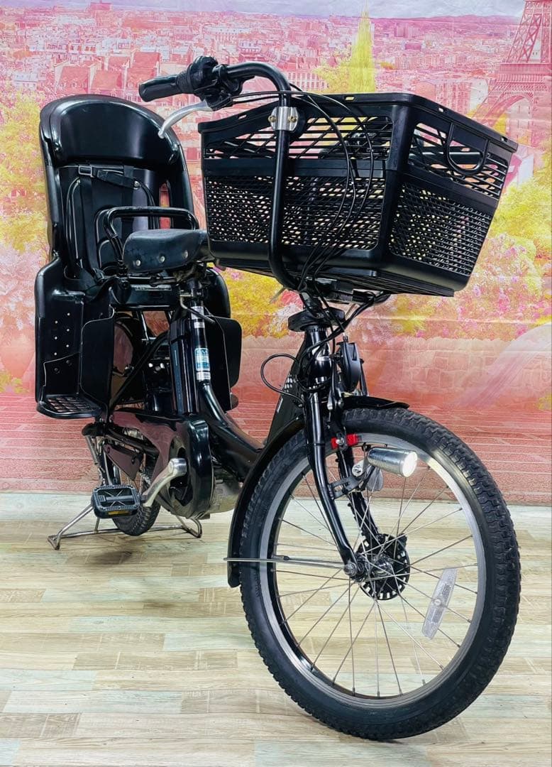 ZK3463 電動自転車 ブリヂストン アンジェリーノ 子供乗せ 20インチ