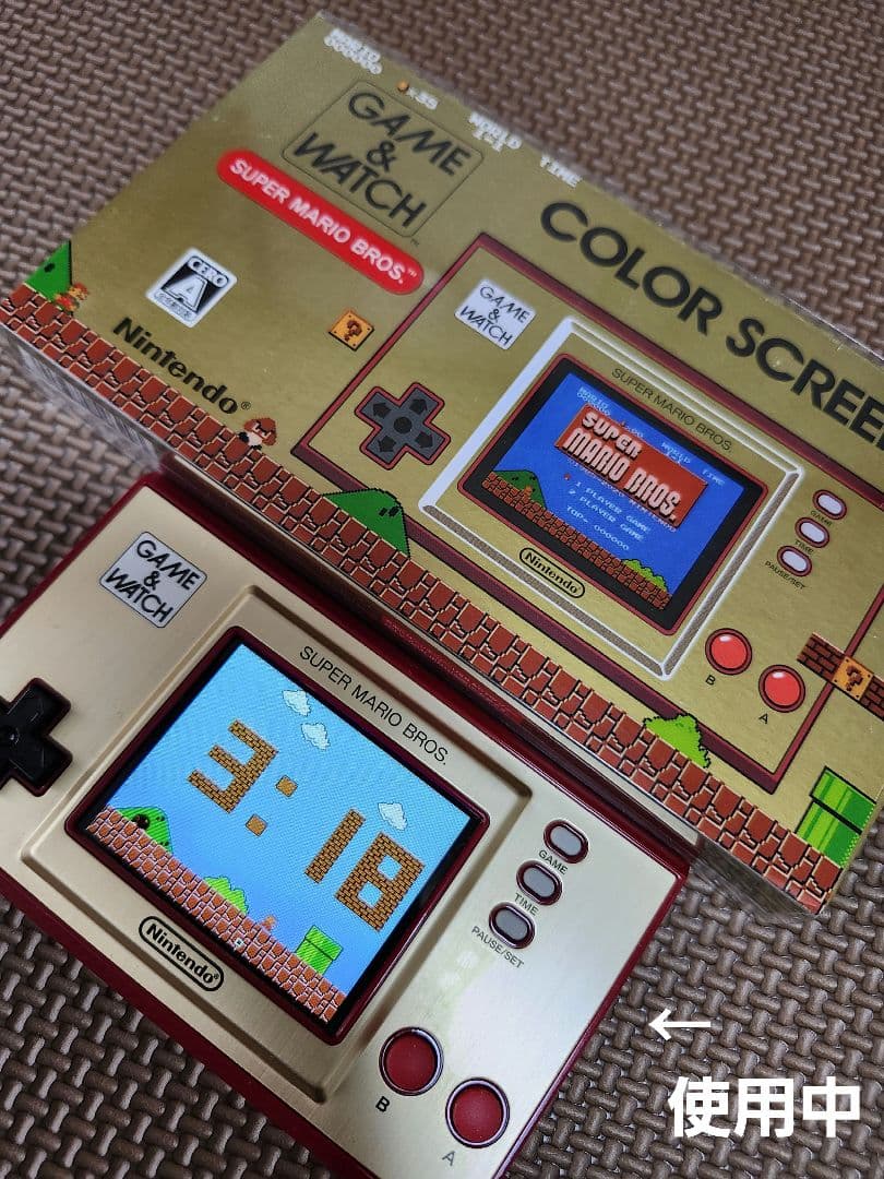 Nintendo　ゲーム&ウォッチ　スーパーマリオブラザーズ　新品未開封　任天堂