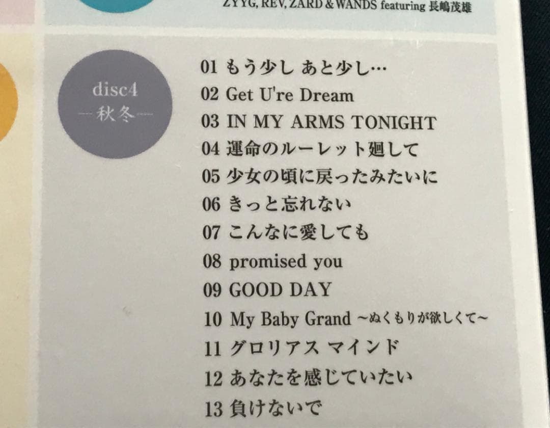 ★ZARD　坂井泉水　未開封「CD 4枚組」