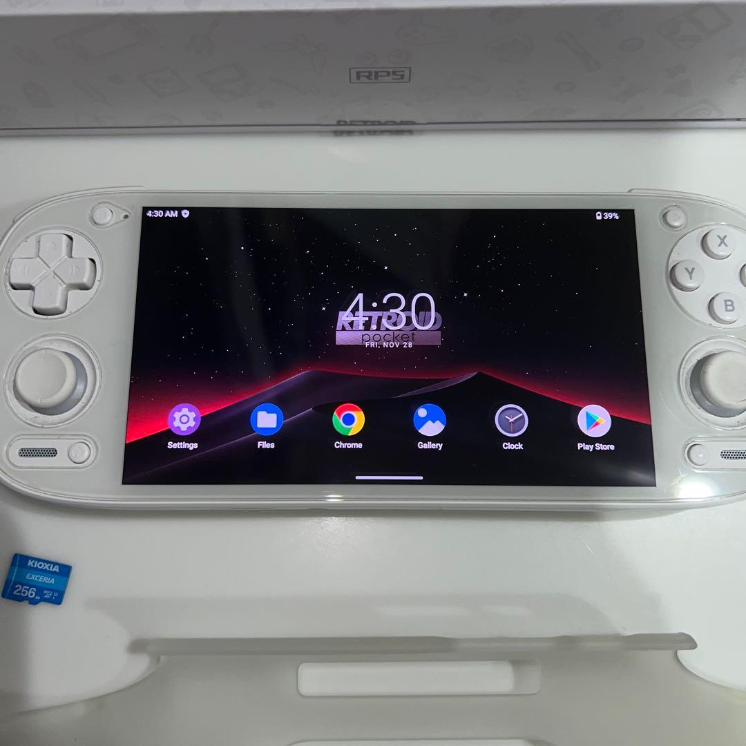 RETROID POCKET5 ホワイト　グリップ付き