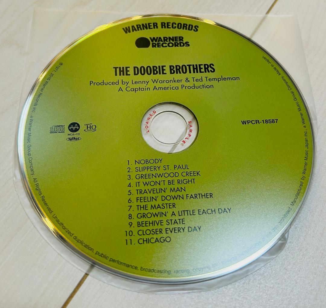 ドゥービー・ブラザーズ　紙ジャケ 10タイトル　セット（見本盤）