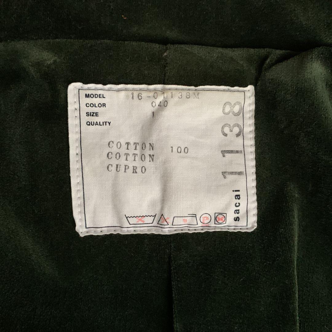 sacai サカイ ブルゾン 16 AW 秋冬