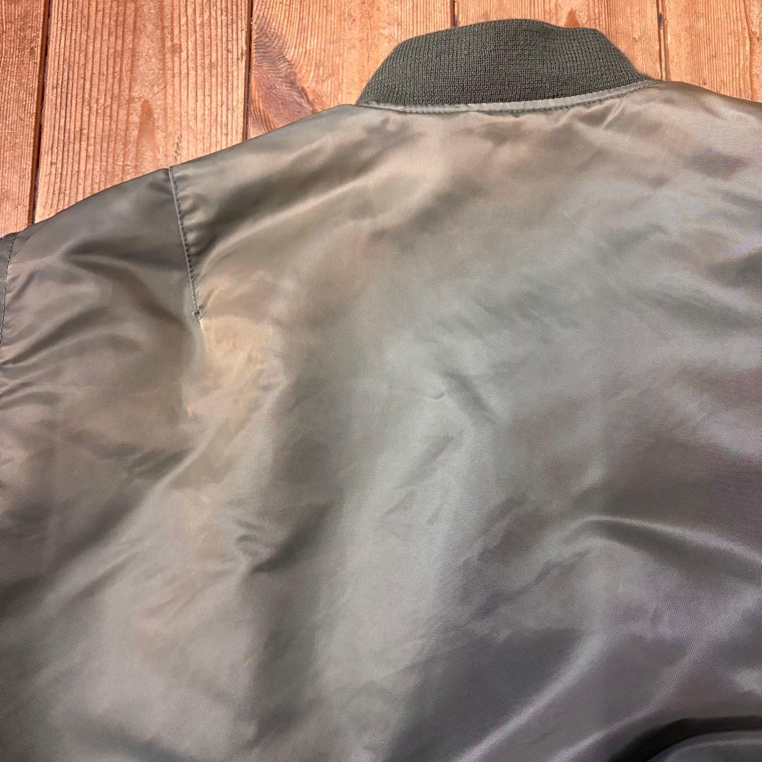 OLD UNIQLO MA-1 フライトジャケット オリーブグリーン