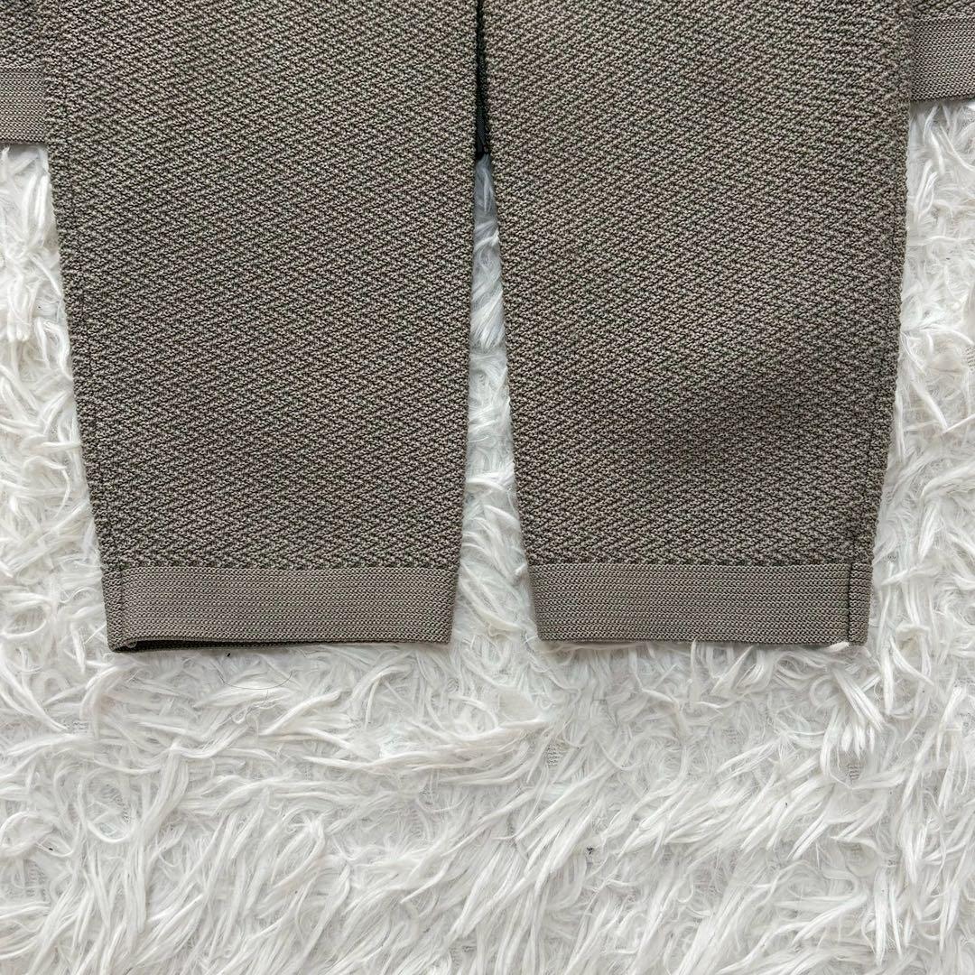 ◎極美品 デザインワークス リンクス柄 ダブルジップ ニット ライダース M