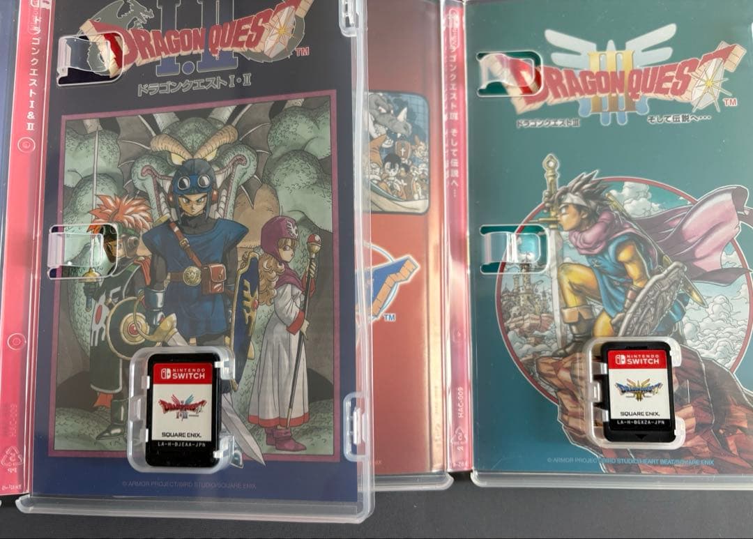 【Switch】ドラクエ1&2、ドラクエ3 2本セット