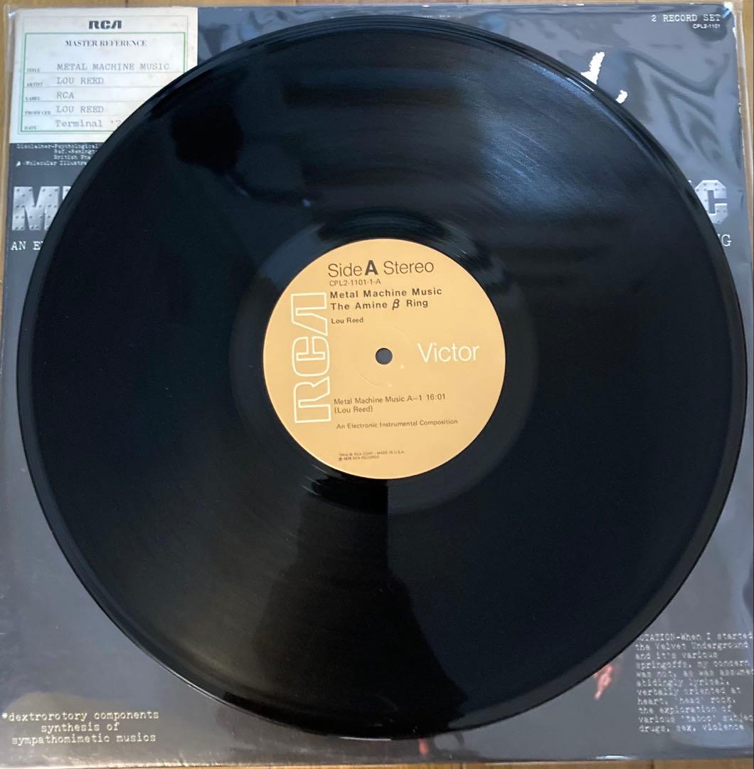 稀少USオリジナルメタルマシーンミュージックLou Reedルーリードレコード