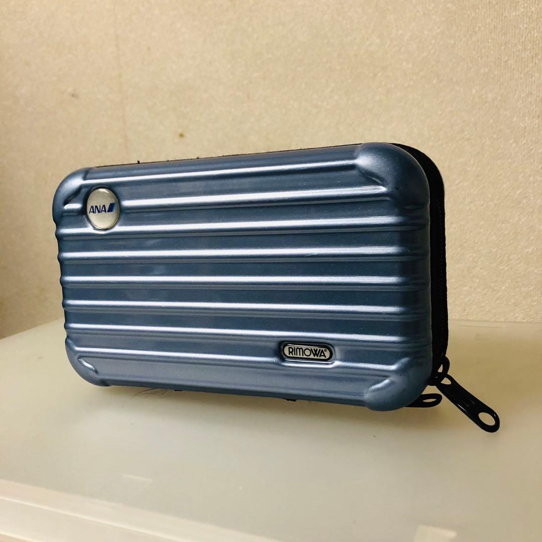 F2希少✨ANA RIMOWA コラボ ファーストクラスアメニティポーチ 非売品