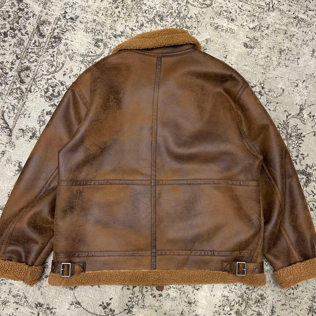 美品　2024年　完売品　ジャーナルスタンダード　フェイクムートンB3 サイズM