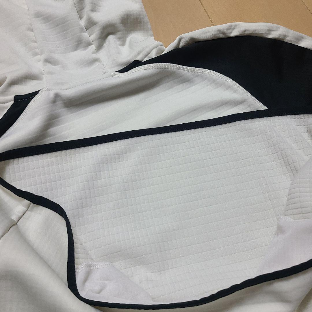 新品PUMAプルオーバーパーカー白M プーマメンズゴルフウェアアウター