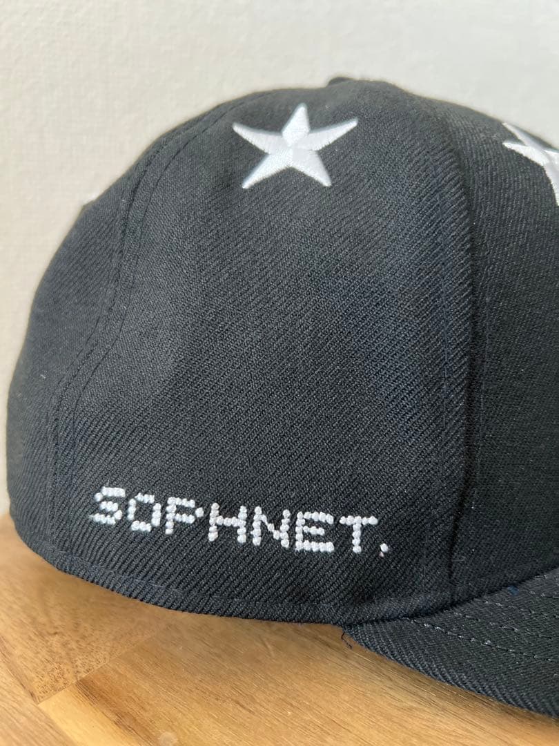 Bristol ニューエラ　SOPHNET. ブラックキャップ 7 1/2