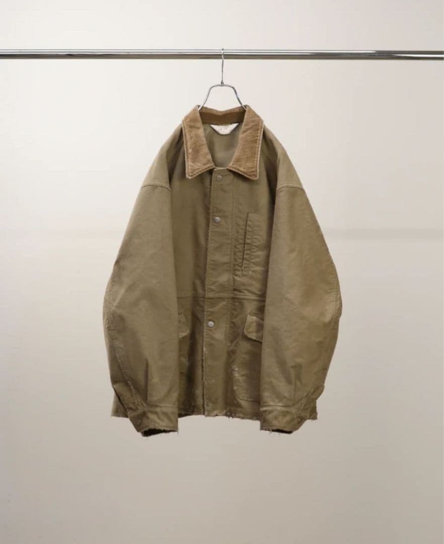試着のみ 25AW ANCELLM MOLESKIN WORK JACKET 2