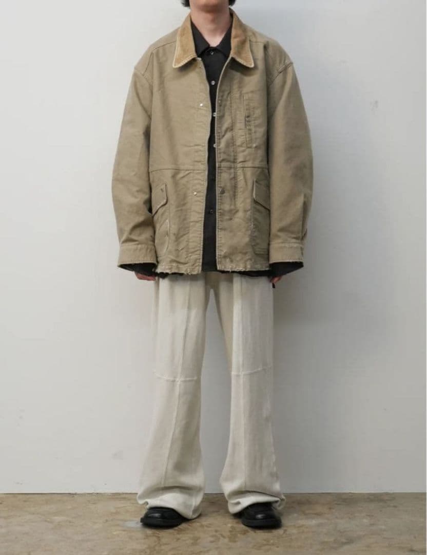 試着のみ 25AW ANCELLM MOLESKIN WORK JACKET 2