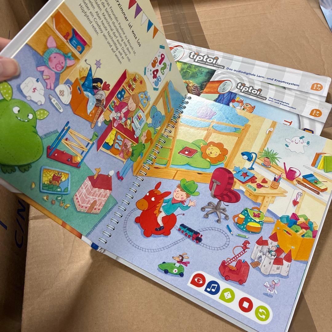 tiptoi 絵本セット 4冊　Ravensburger