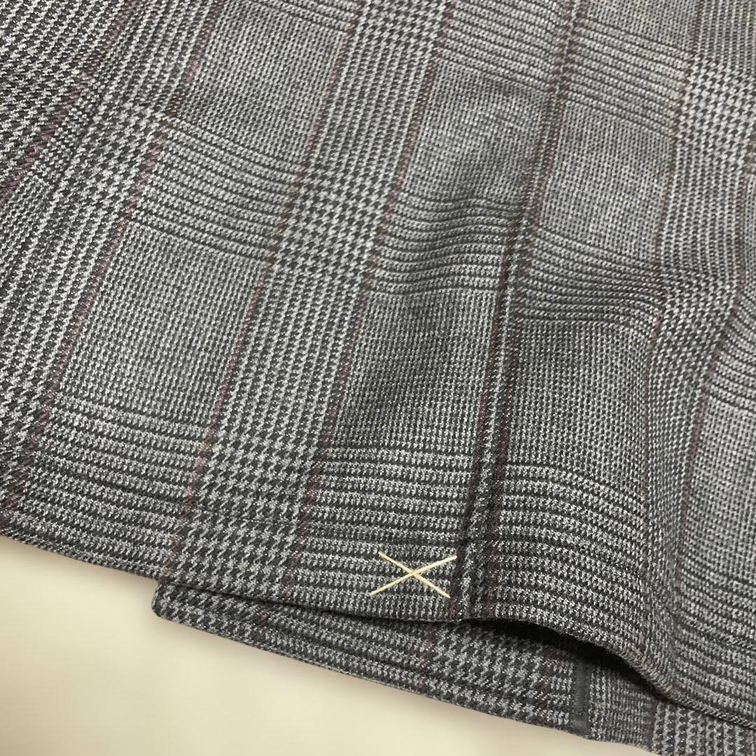 m*u様 【未使用】salvy; stripe glen check doubl