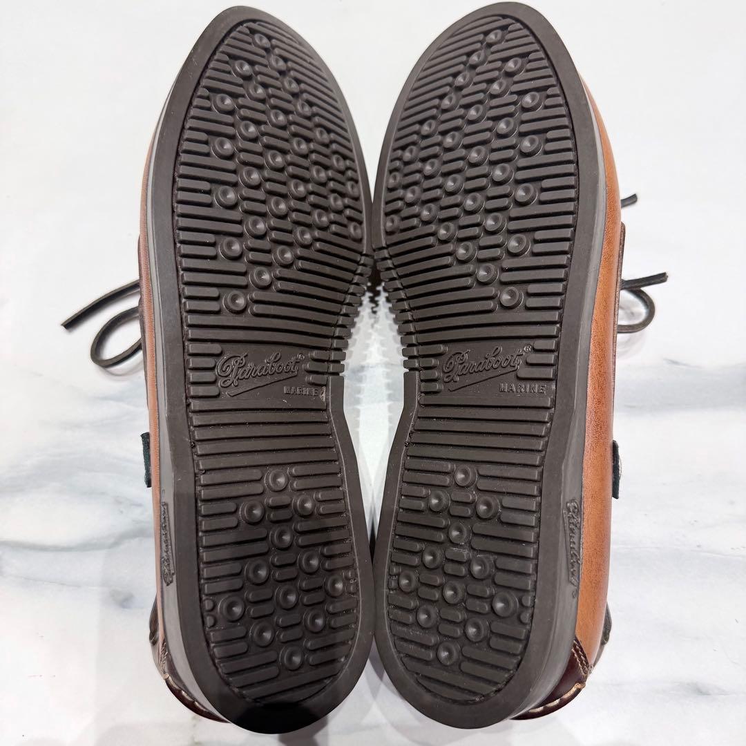 【未使用/別注】パラブーツ BARTH デッキシューズ PARABOOT