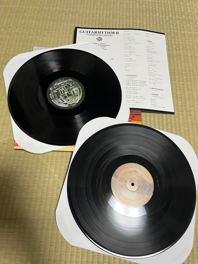 【アナログ盤】布袋寅泰 GUITARHYTHM Ⅰ〜Ⅴ LP レコード　和モノ