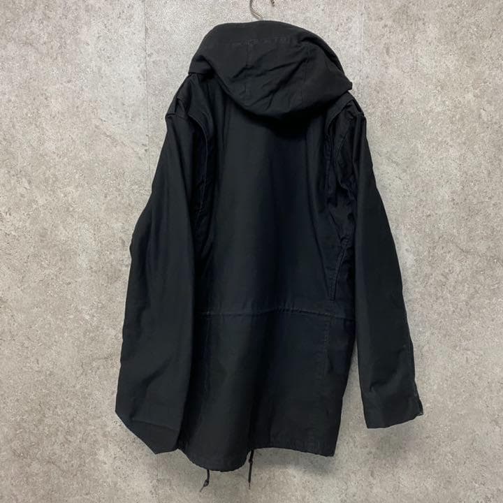 vintage《カーハート》中綿 モッズコート/ブラック/メンズ2XL