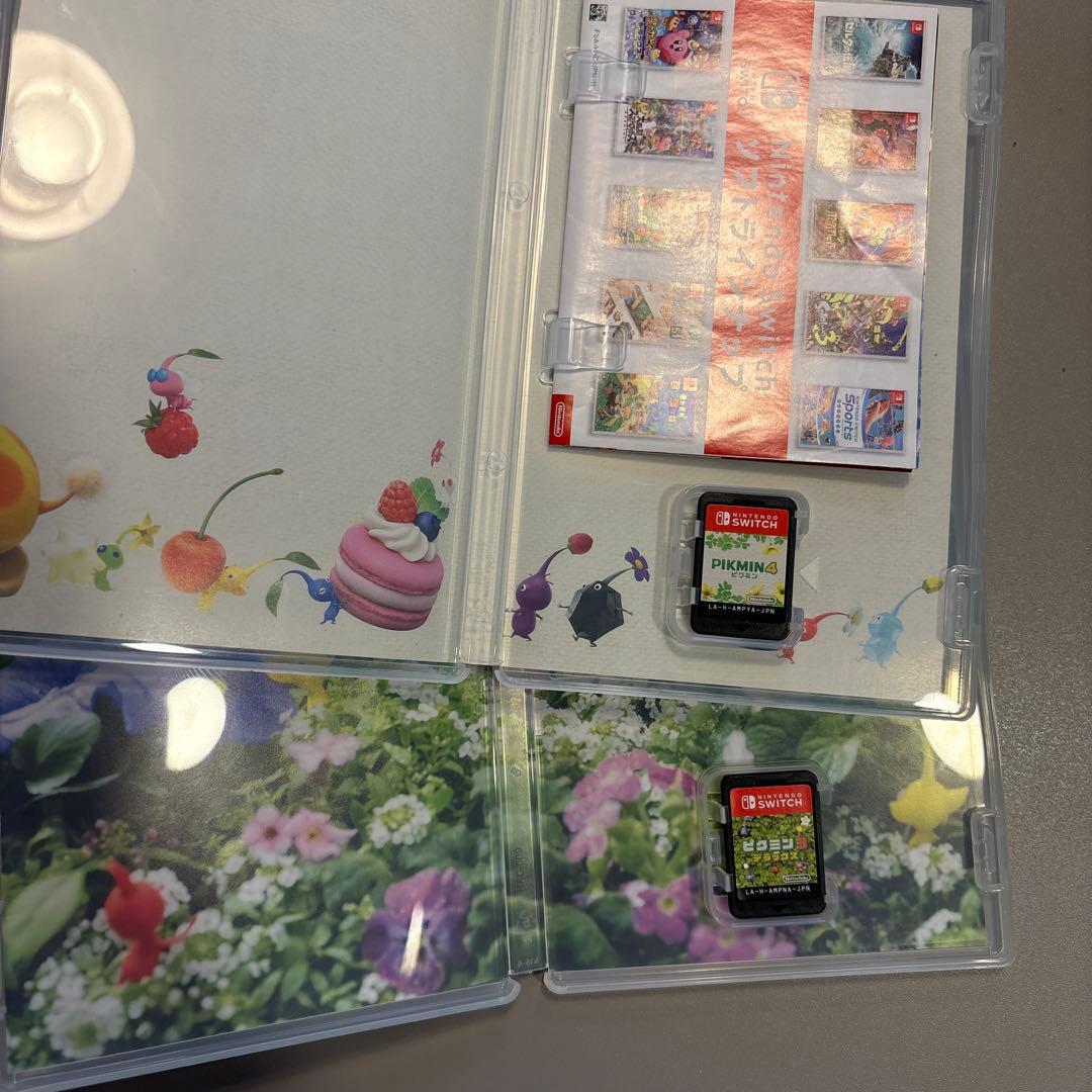 Pikmin 4 & 3 セット　ピクミン