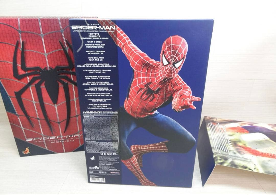 ロ*ー様 スパイダーマン3ムービー・マスターピース 1/6 フィギュアジャンク扱