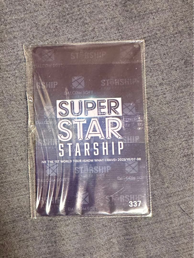 ive superstar ユジン トレカ ソウルコン 購入ミッション