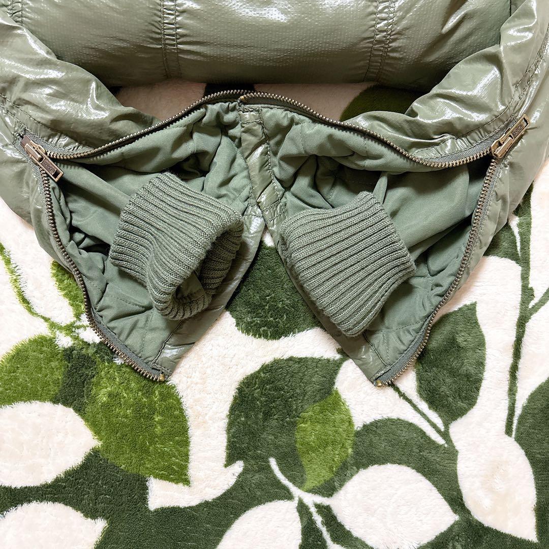 MOUSSY N-2B フライトジャケットy2k 平成ギャル カーキ サイズ1