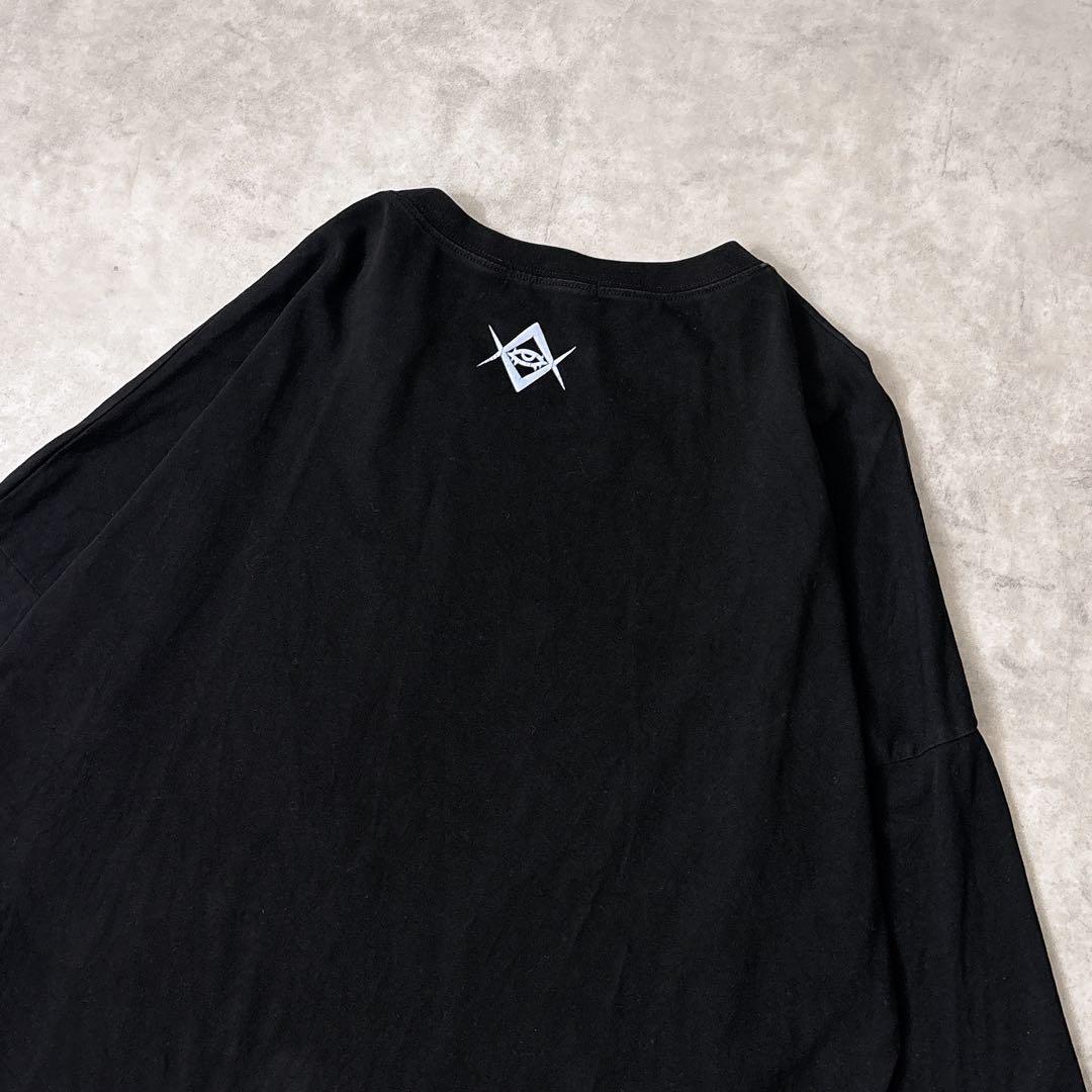REFLEM クラックロゴ チェーン付 ビッグTシャツ グランジ オピウム 希少