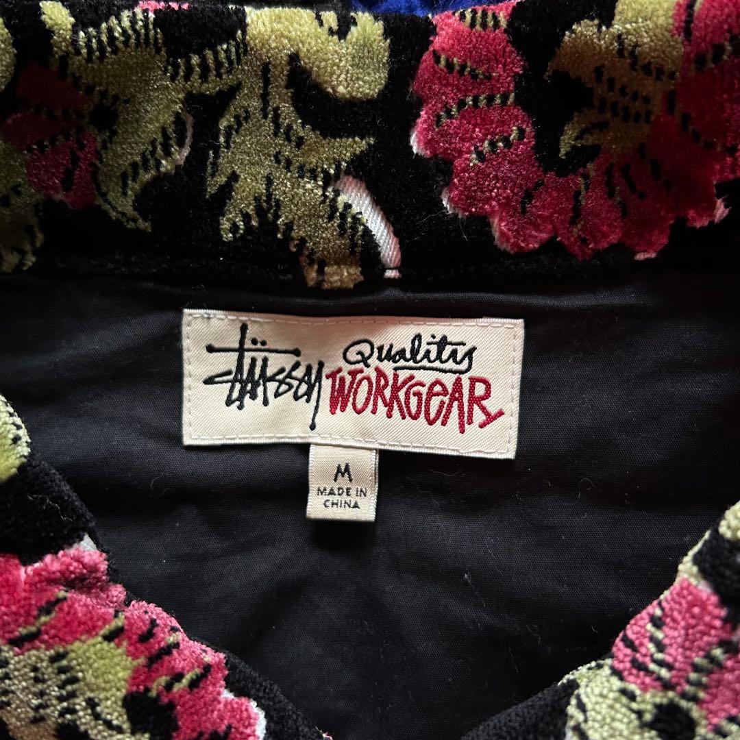 STUSSY FLORAL JACQUARD ジャケット