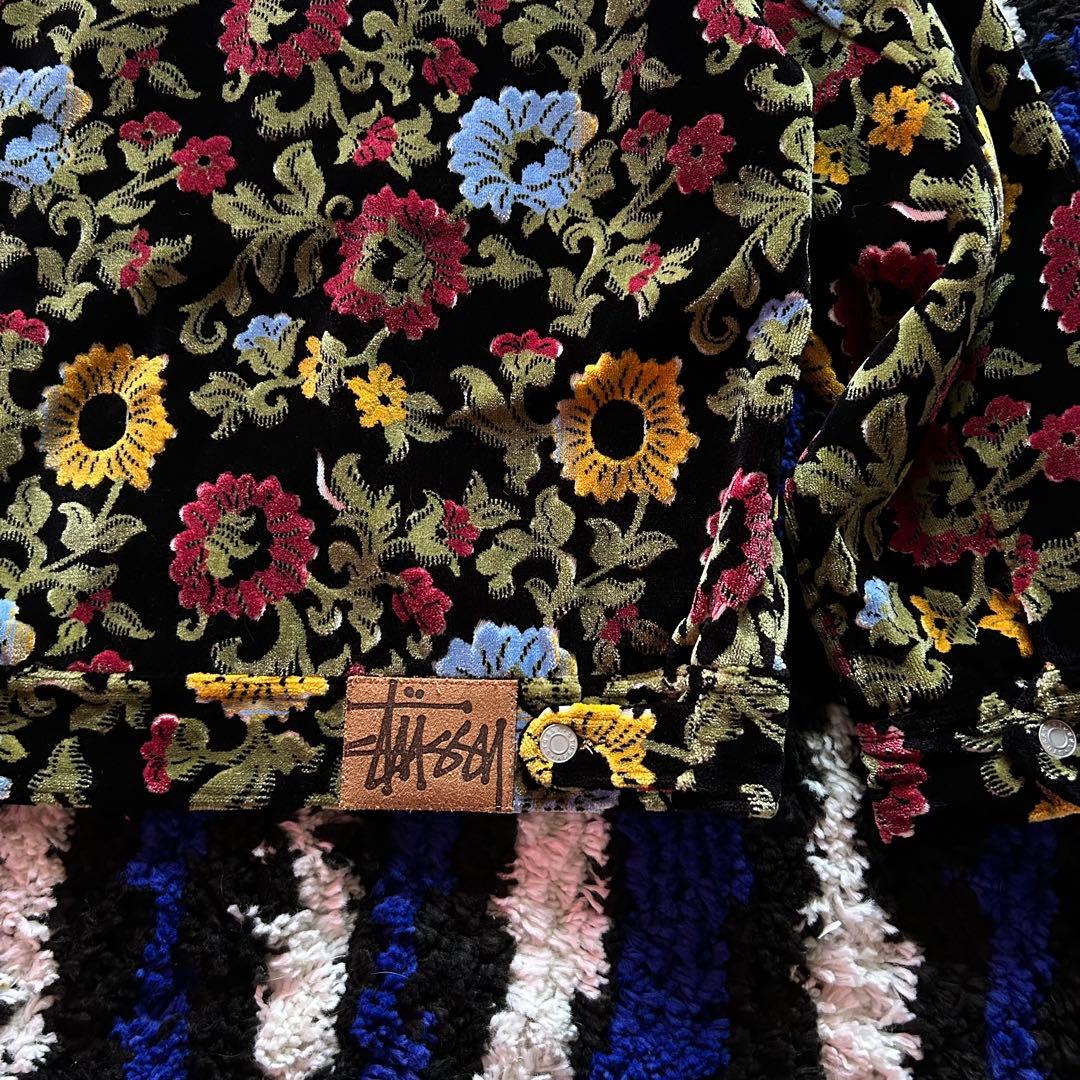 STUSSY FLORAL JACQUARD ジャケット
