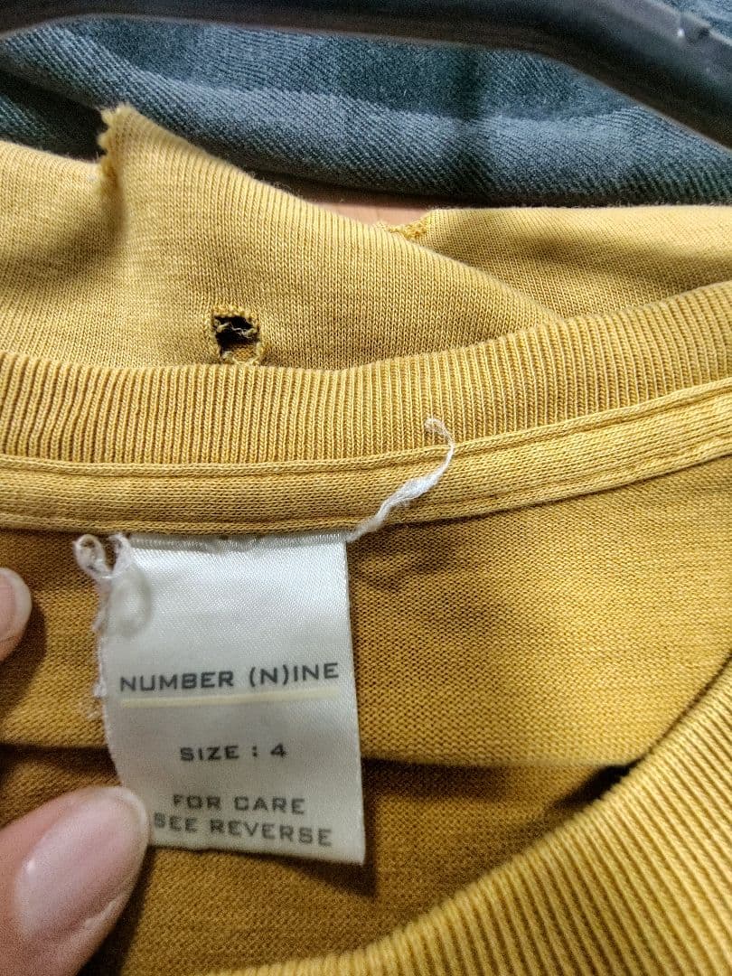 NUMBER (N)INE Tシャツ タイム期 モントリオールカナダ